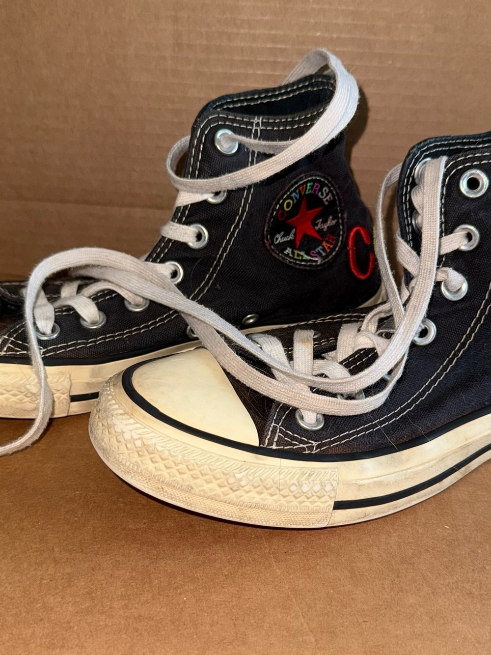 Converse Chuck Taylor Allstar High-Top Be You Pride Shoes  Women’s Size 7 Men 5